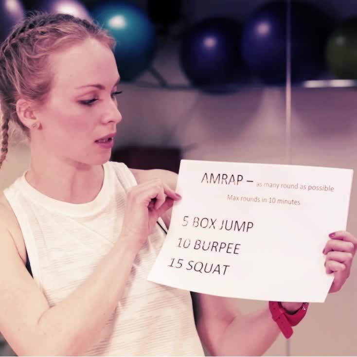 Trening crossfit - AMRAP