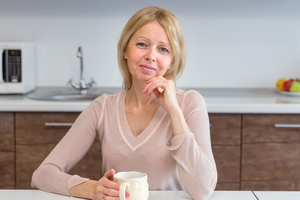 pewna siebie kobieta