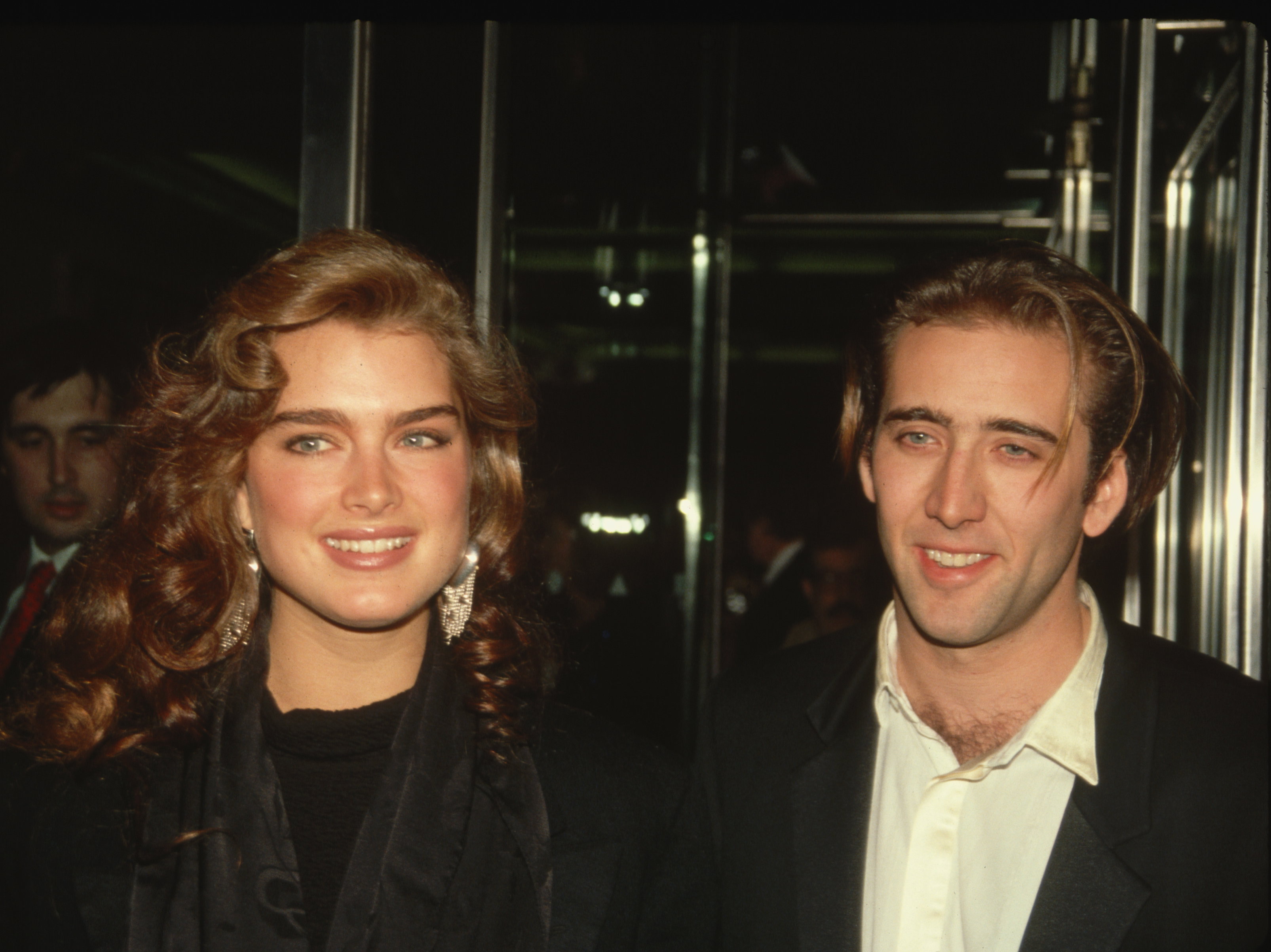Brooke Shields i Nicolas Cage, rok 1988