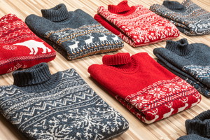 sennik sweter z golfem