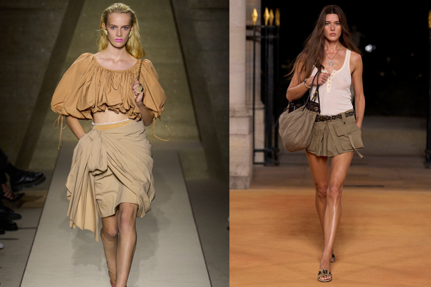 Modern boho na pokazie Chloé i Isabel Marant