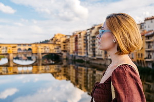 kobieta we Florencji