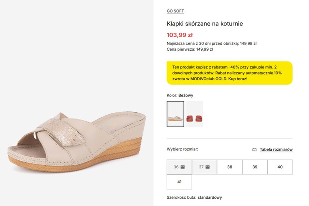 Klapki Go Soft z CCC