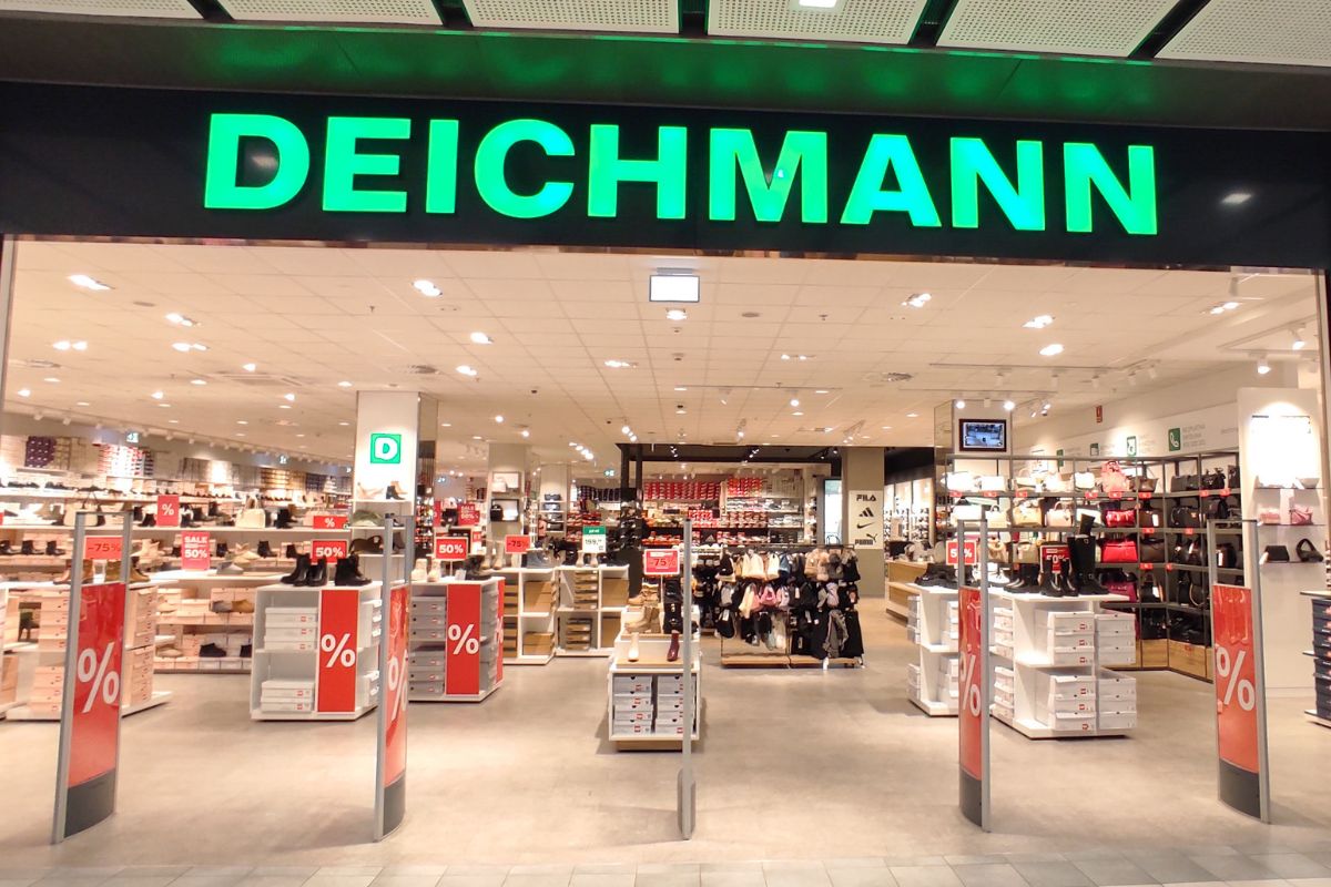 Skórzane sandałki 5th Avenue z Deichmanna