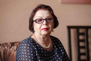 smutna kobieta