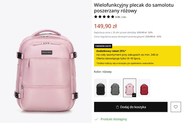 Plecak podróżny Wittchen