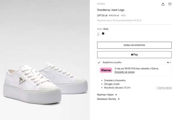 Sneakersy Guess