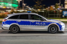 sennik policyjny radiowóz
