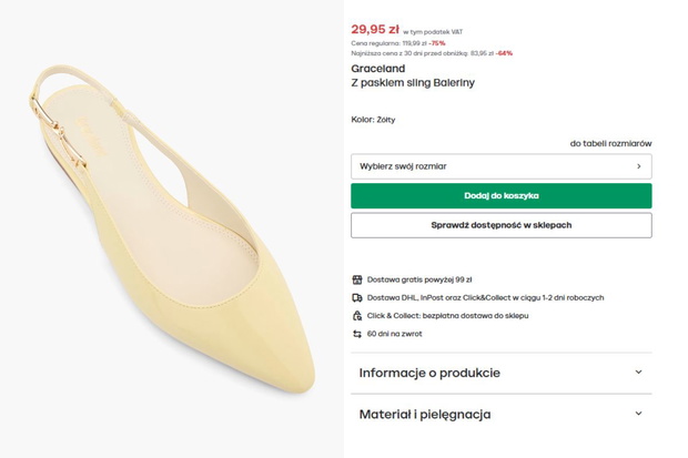 Baleriny sling z Deimchmanna