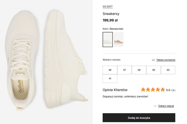 Sneakersy GO SOFT z CCC