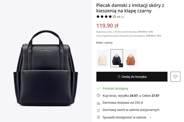 Skórzany plecak Wittchen