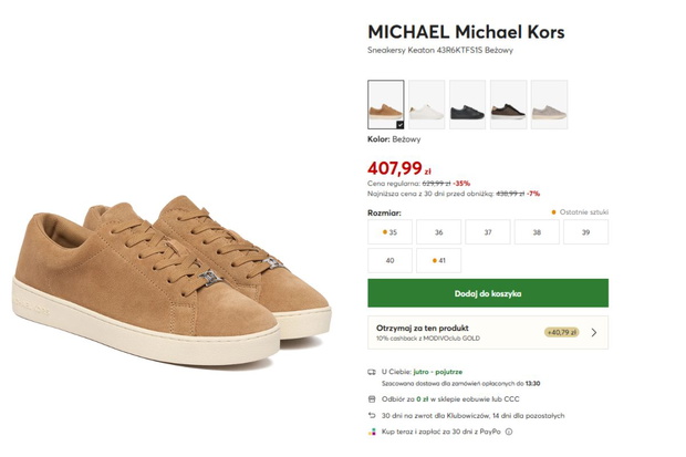 Sneakersy Michael Kors