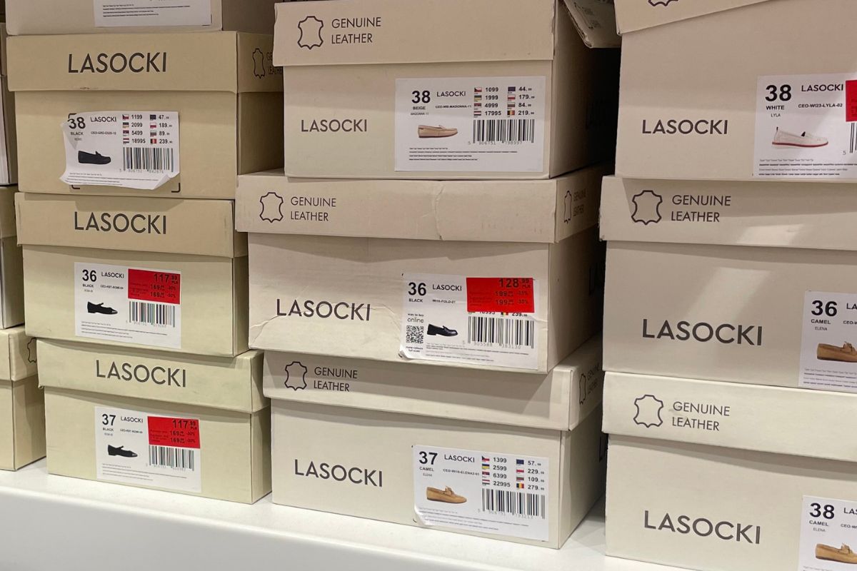 Sandały na koturnie Lasocki z CCC