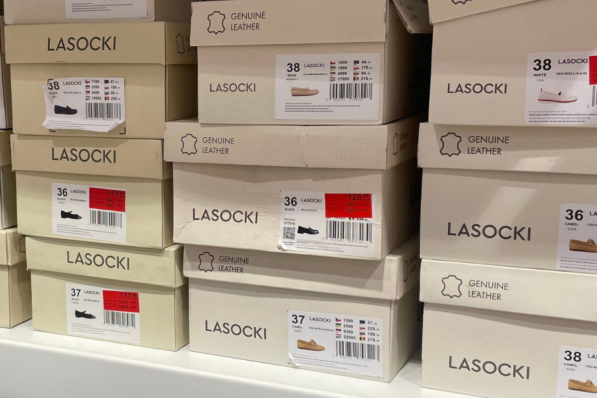 Sandały na koturnie Lasocki z CCC