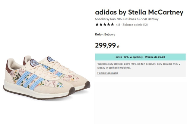 Kobiece sneakersy Adidas