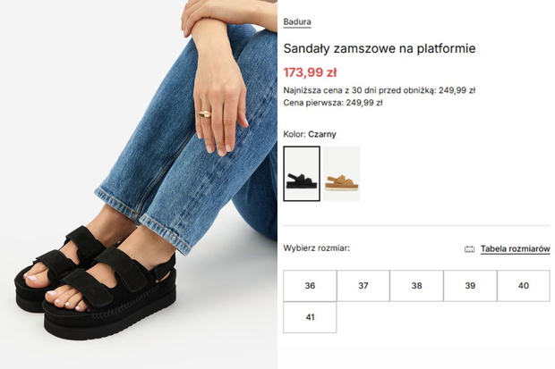 Sandały polskiej marki z CCC