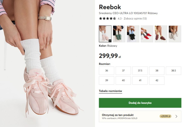 Sneakeriny Reebok