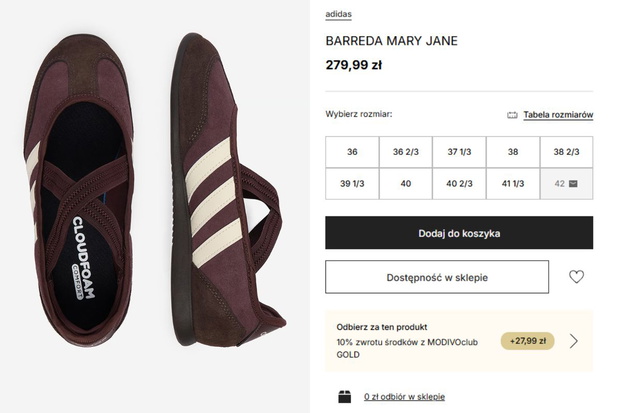 Sneakeriny Adidas Mary Jane