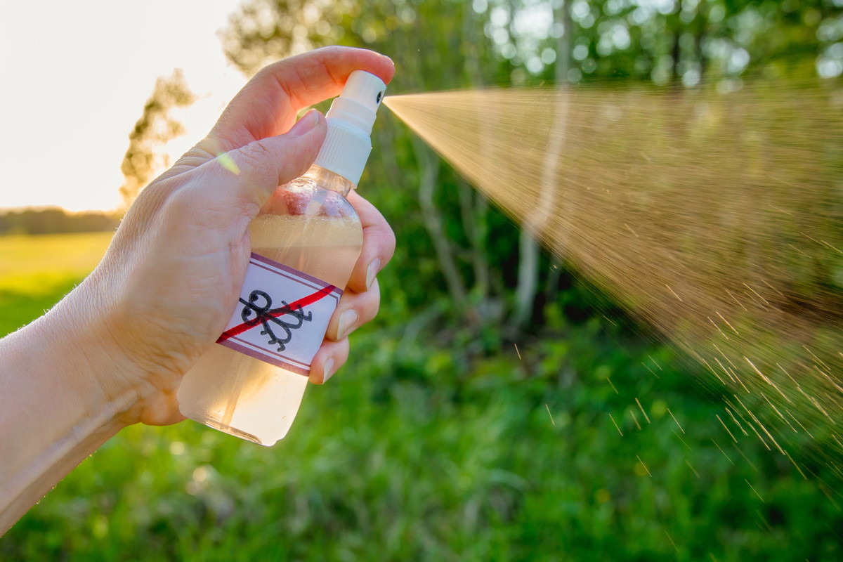 skuteczny naturalny spray na kleszcze