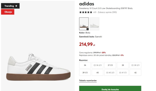 Sneakersy Adidas 