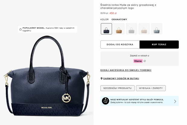 Torebka Michael Kors z wyprzedaży