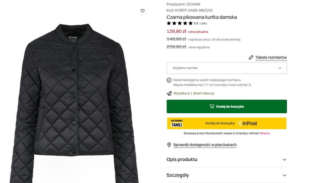Kurtka Ochnik
