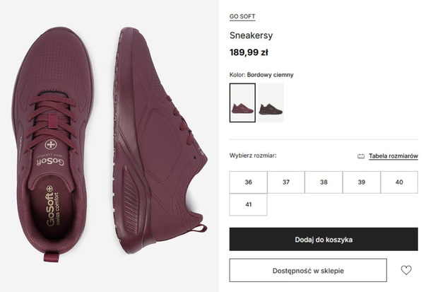Sneakersy GO SOFT z CCC