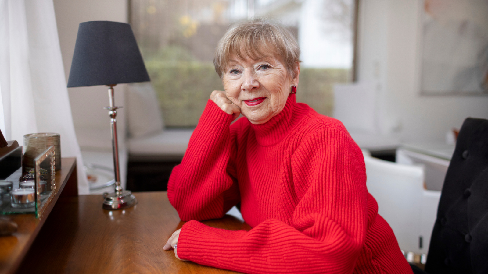 pewna siebie kobieta