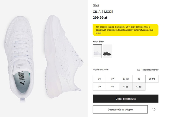 Sneakersy Puma z CCC