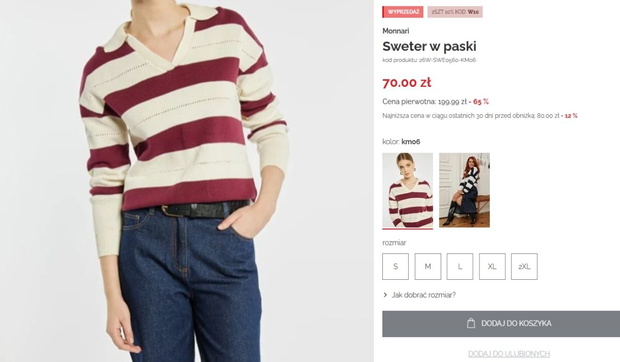Sweter z Monnari 