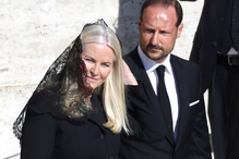 Mette-Marit i książę Haakon