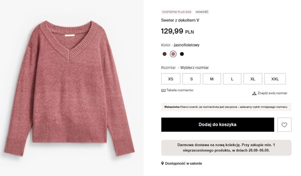 Sweter z Mohito