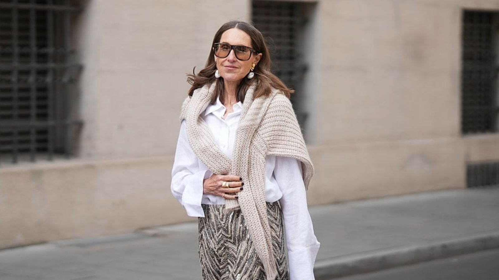 Sweter oversize na jesień