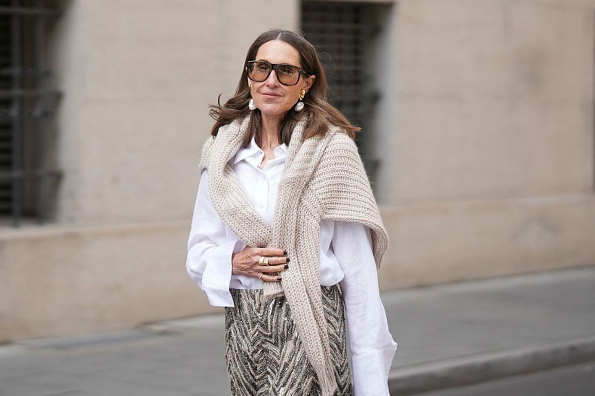 Sweter oversize na jesień
