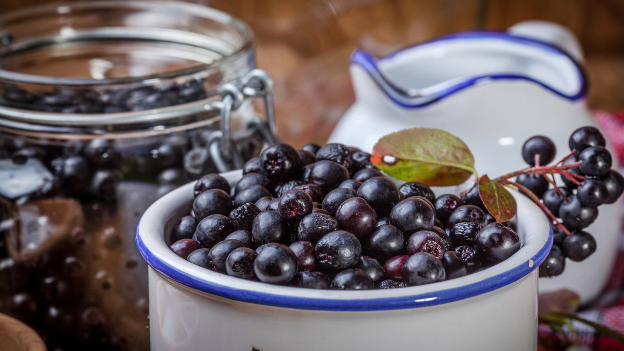 aronia do słoików