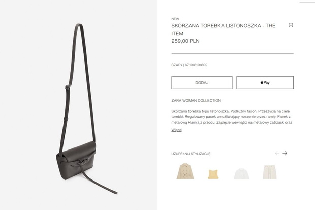 Torebka crossbody z Zary