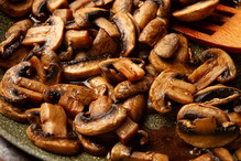 smażone pieczarki