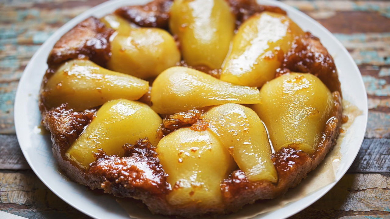 tarta z gruszkami
