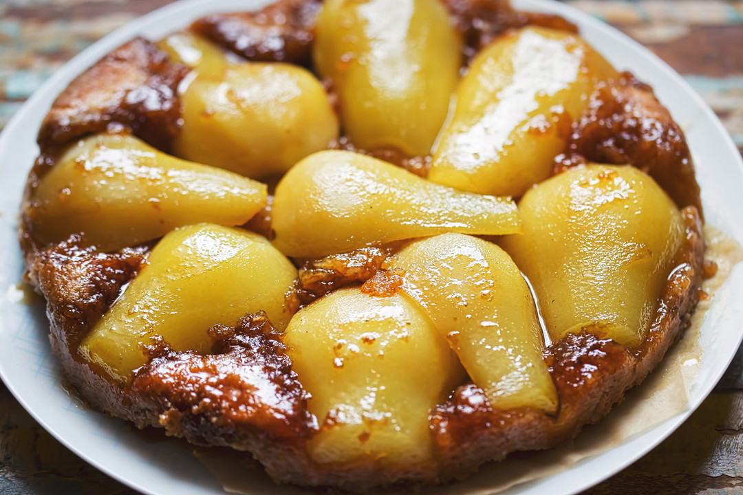 tarta z gruszkami