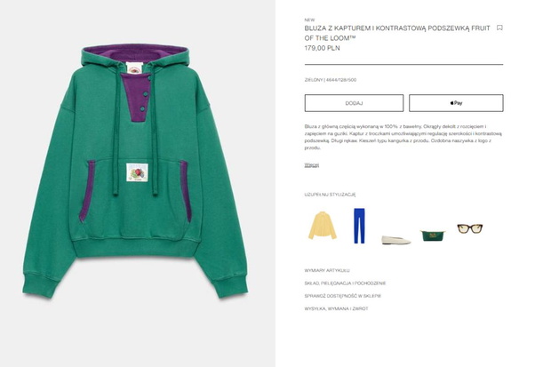 Bluza jak z lat 90. z Zary