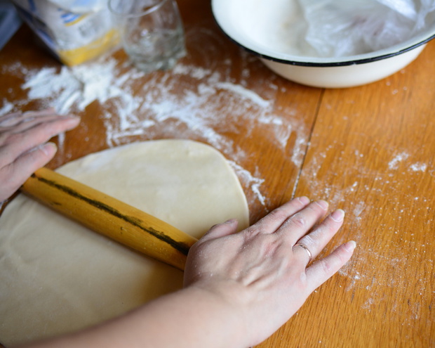 zaparzane ciasto na pierogi 