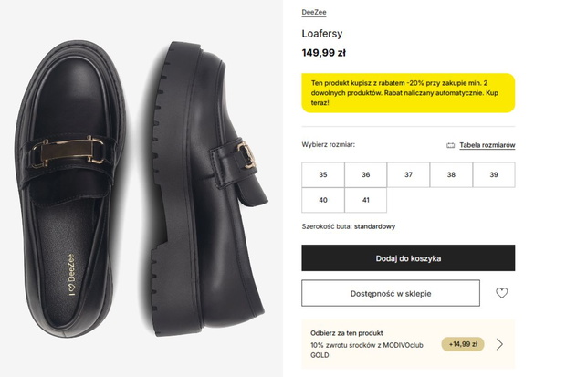 Loafersy z CCC