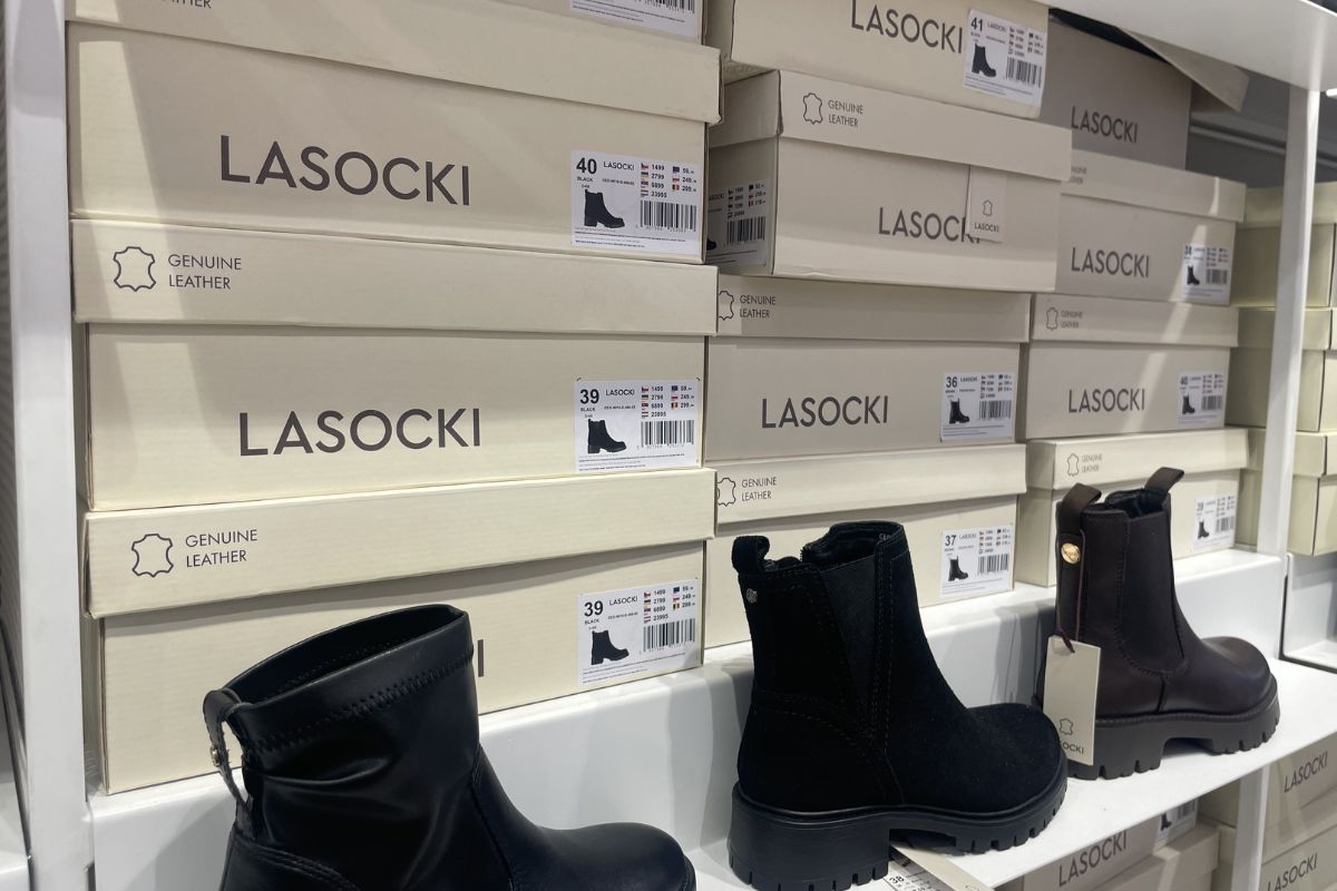 Brązowe botki Lasocki z CCC