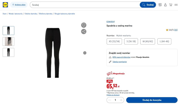 Termiczny komplet z Lidla