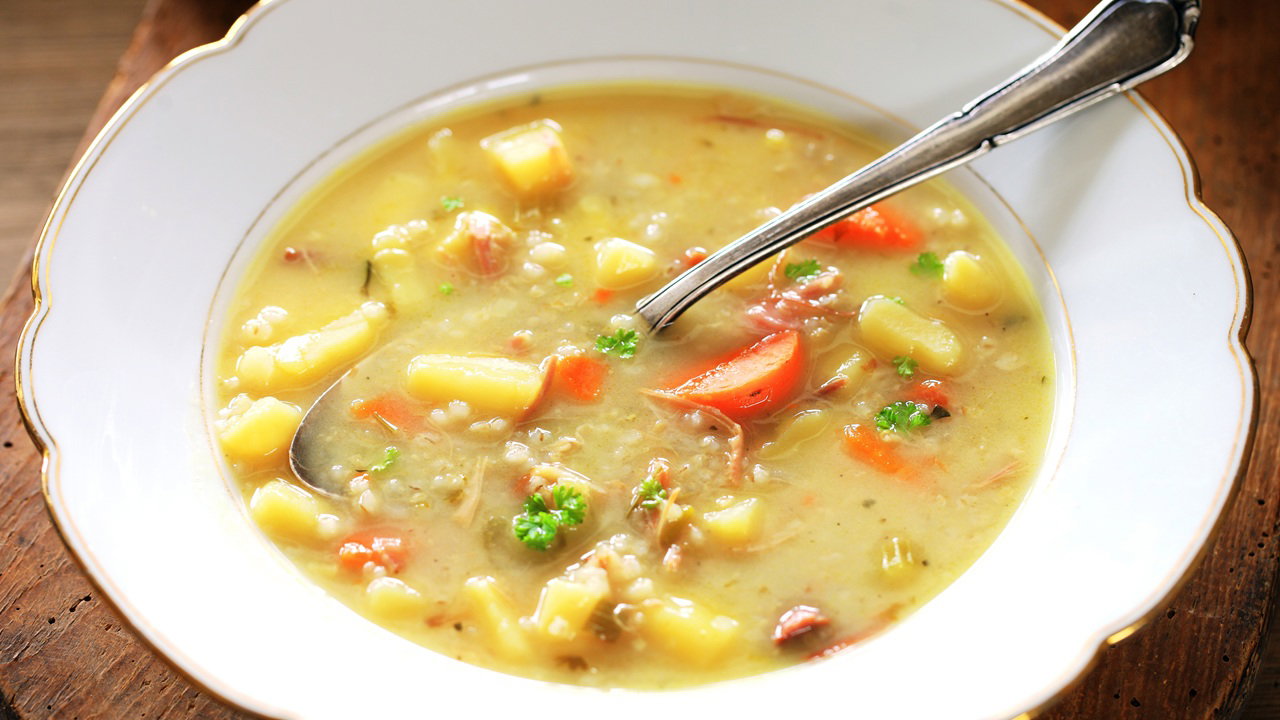 gęsta zupa