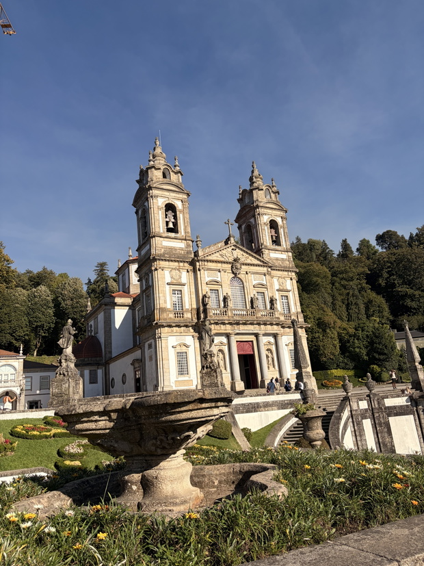 Kościół Bom Jesus do Monte, tu niestety bez spektakularnych schodów