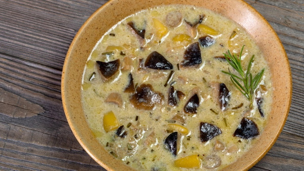 zupa grzybowa z gąsek