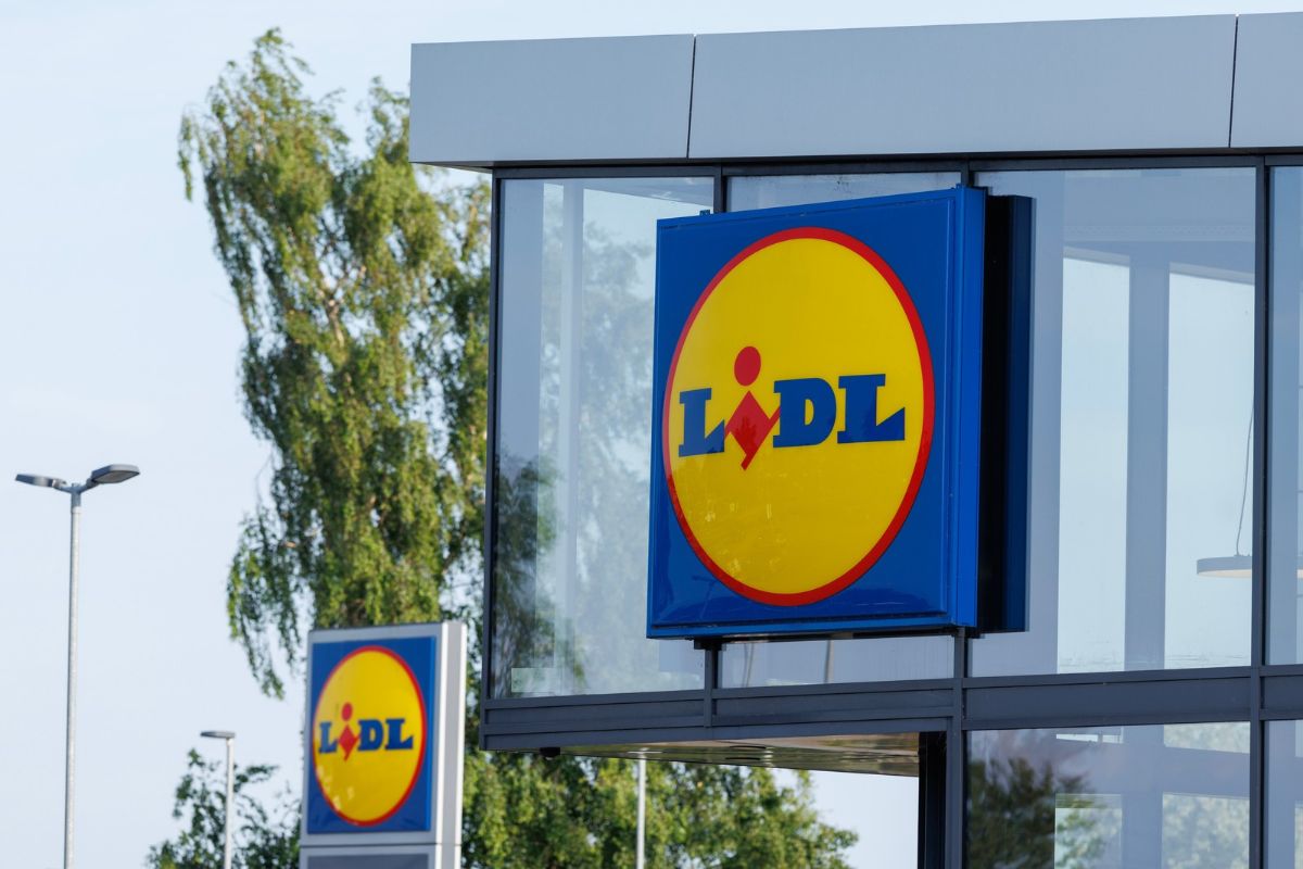 Welurowy komplet z Lidla