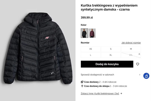 Kurtka 4F z ThermoPlume