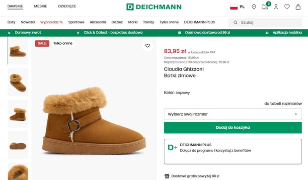 Zimowe buty z futerkiem 